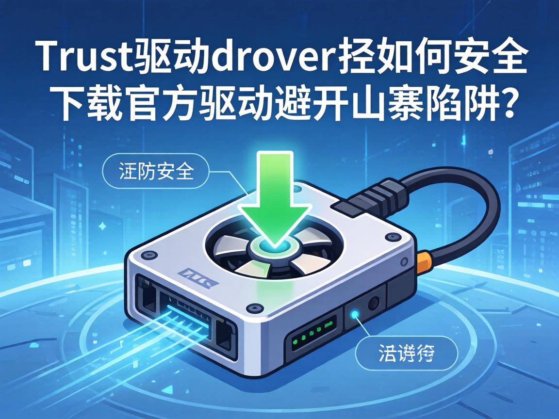 Trust驱动器官网,如何安全下载官方驱动,避开山寨陷阱? Trust驱动器官网