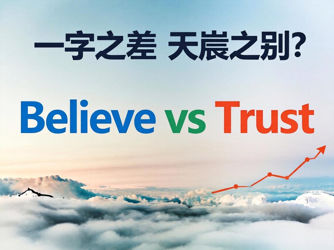Believe vs Trust