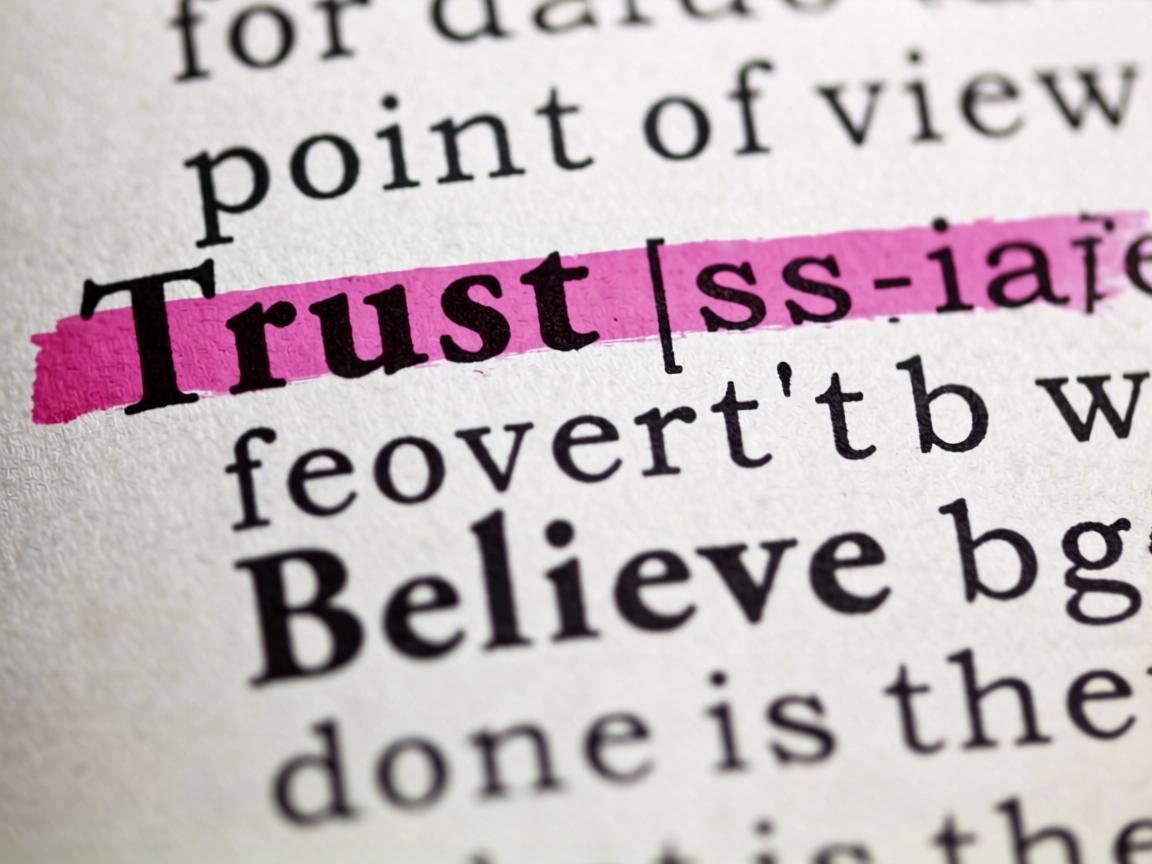 Trust是动词,Believe是名词,理解信任与相信的本质差异 理解信任与相信的本质差异